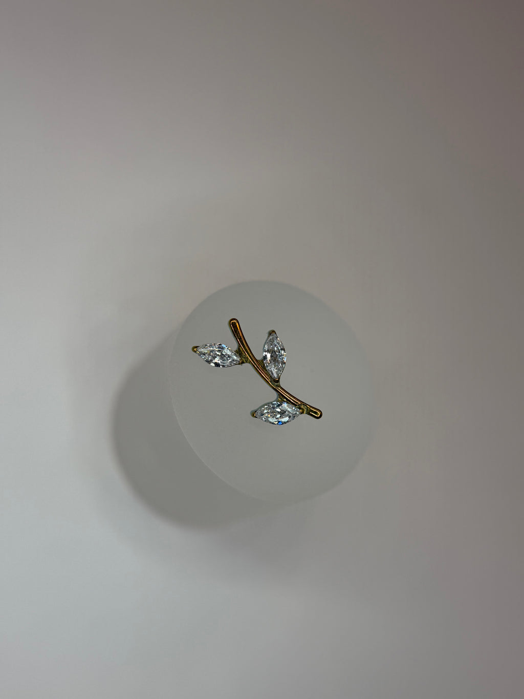 Labret Titânio Cluster galhos