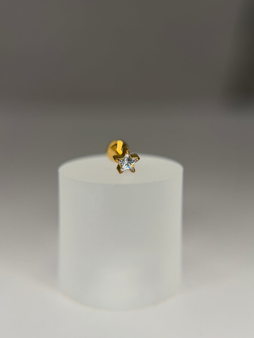 Labret Titânio Estrela