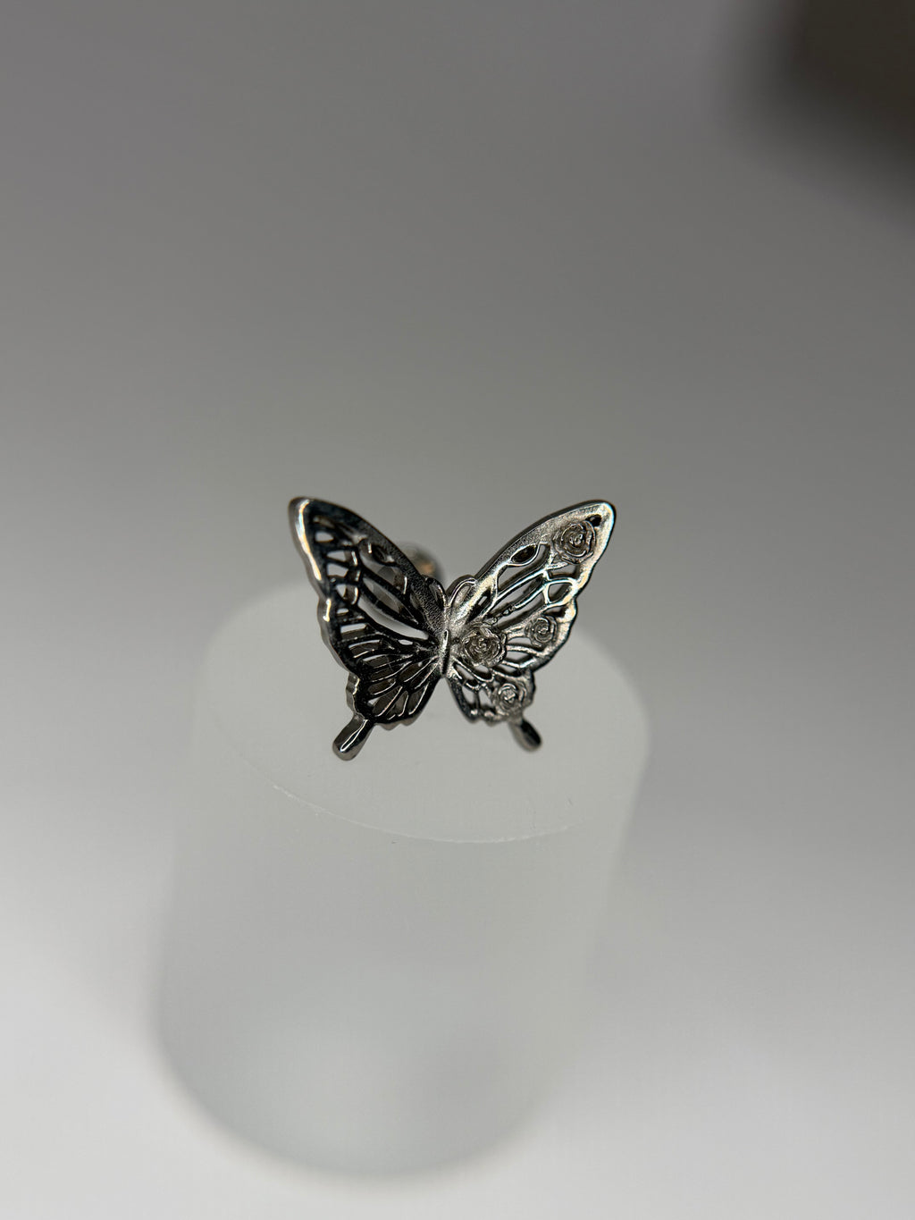 Labret Titânio butterfly
