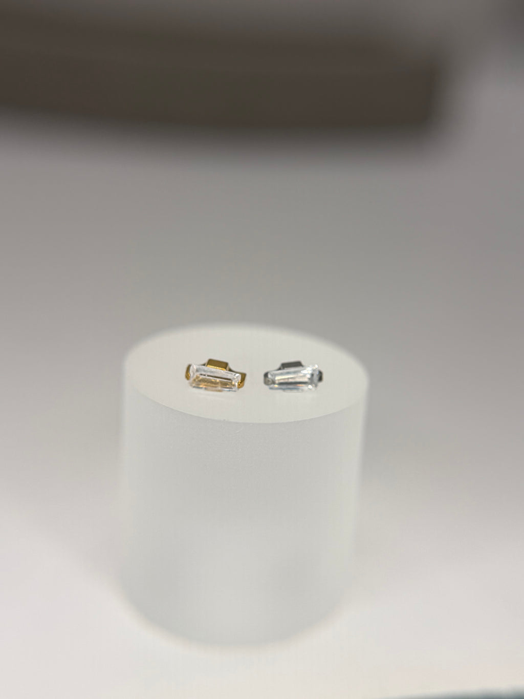 Labret Retângulo Baguete