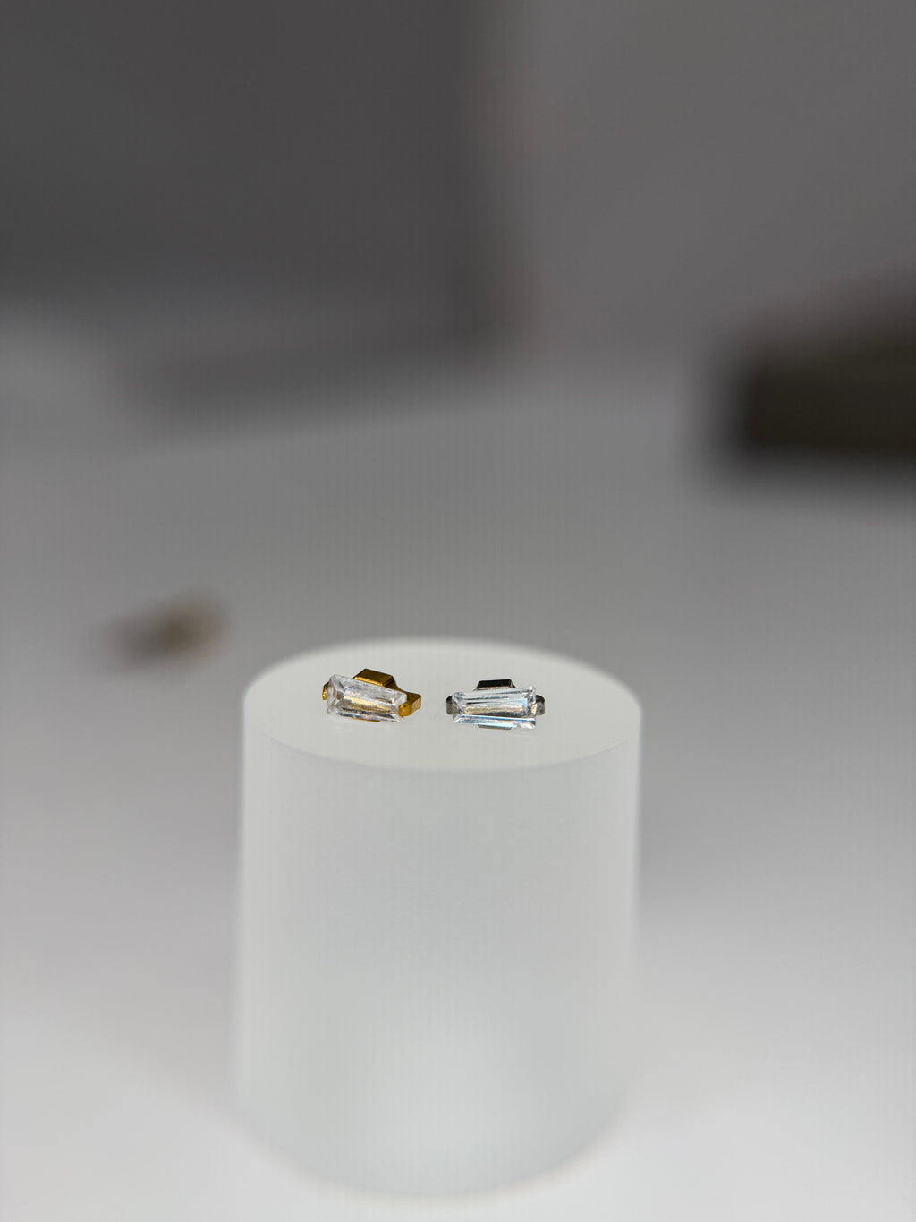 Labret Retângulo Baguete