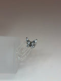 Labret Borboleta Cravejada luxo