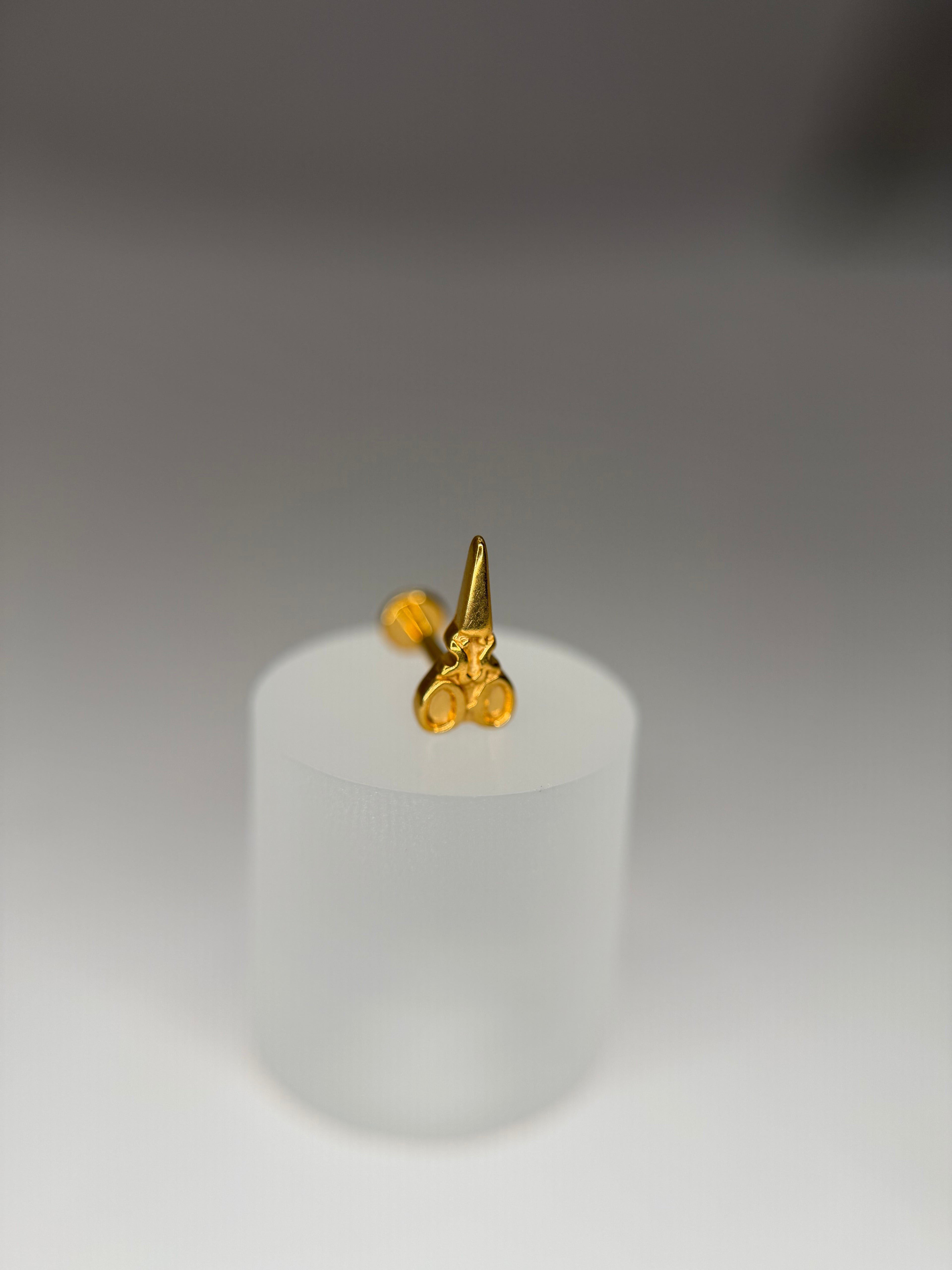 Labret Titânio tesoura