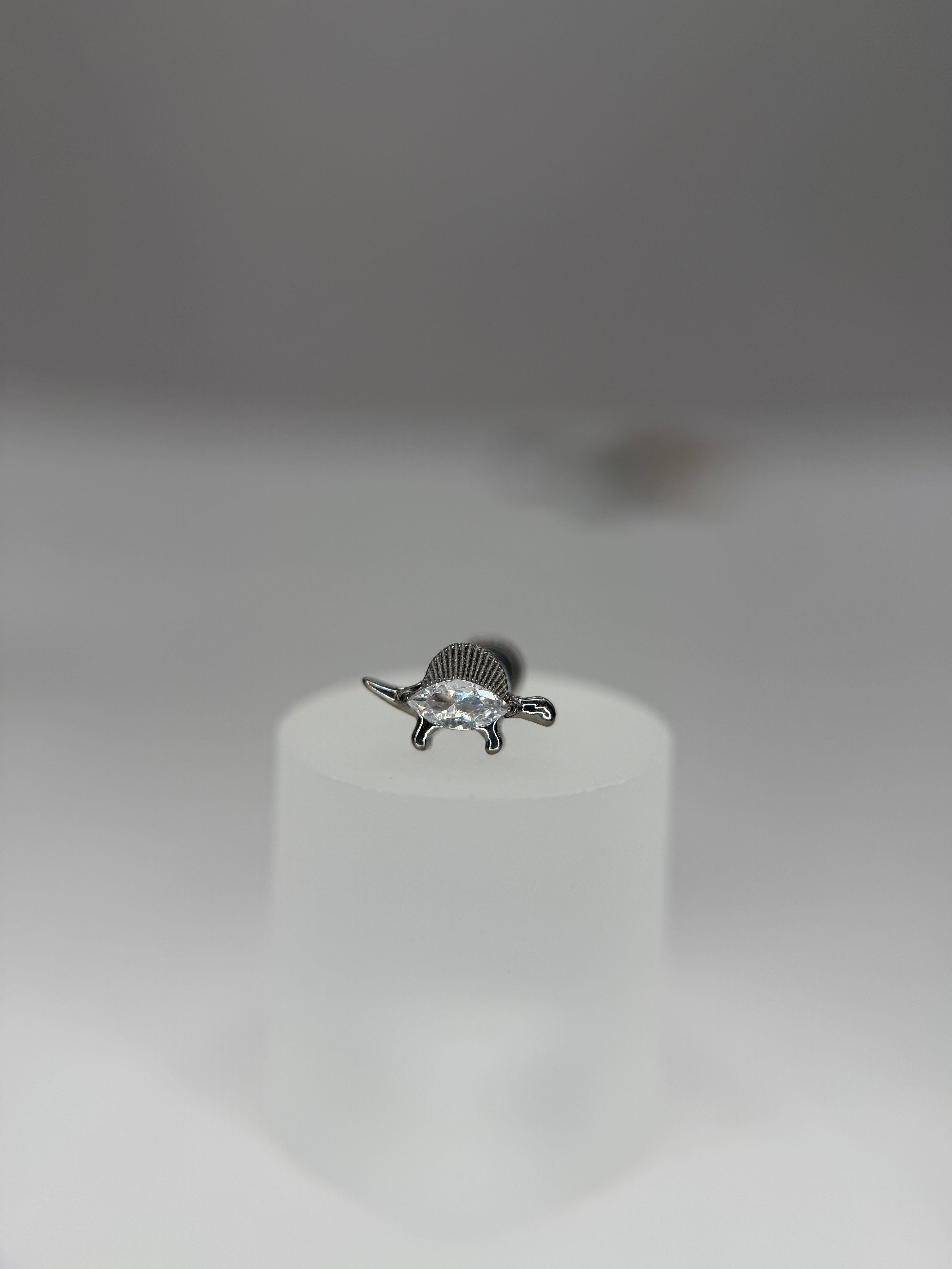 Labret Titânio     Dinossauro Brilho