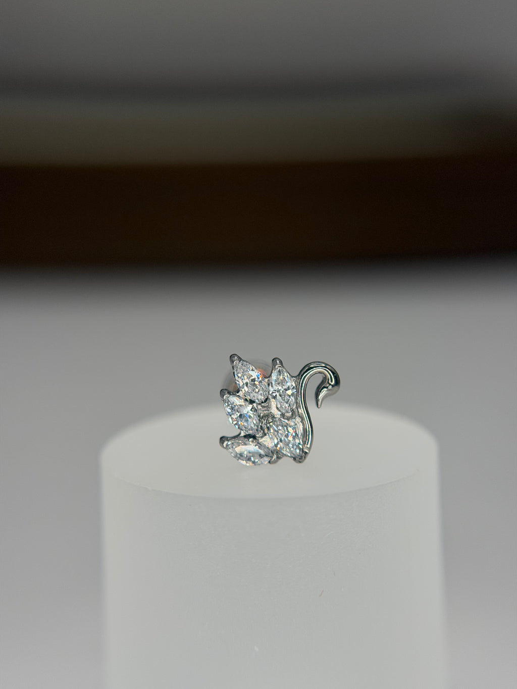Labret cisne cravejado